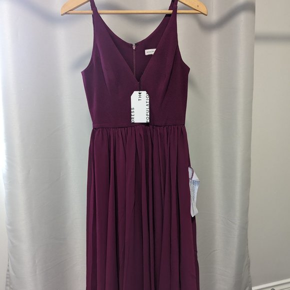 Fit & flare Dress the population Alicia - Picture 2 of 5